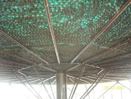 Cleaning cooling tower — sebelum
